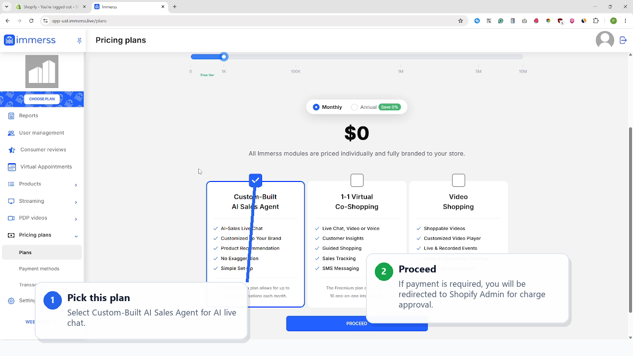 Choose the AI Sales Agent